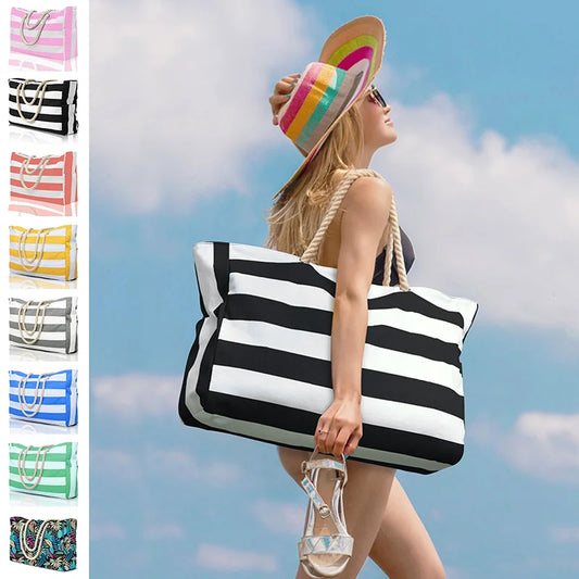 The Tide Tote - Hero stripes